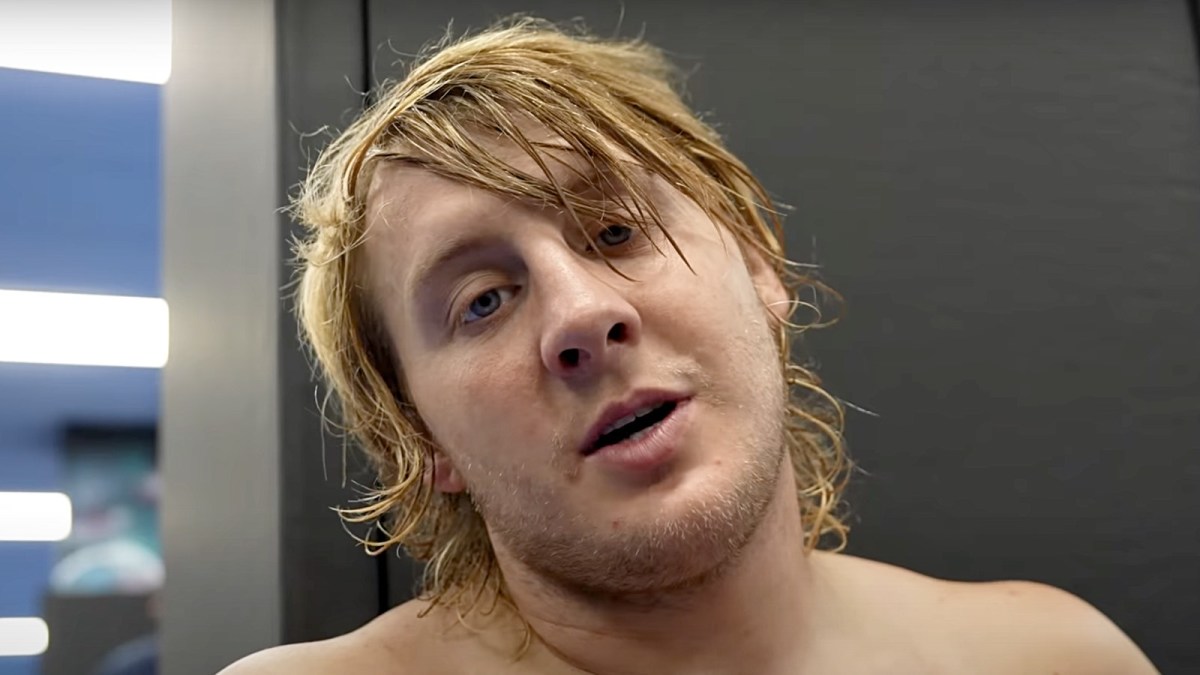 Paddy Pimblett back in the gym awaiting next