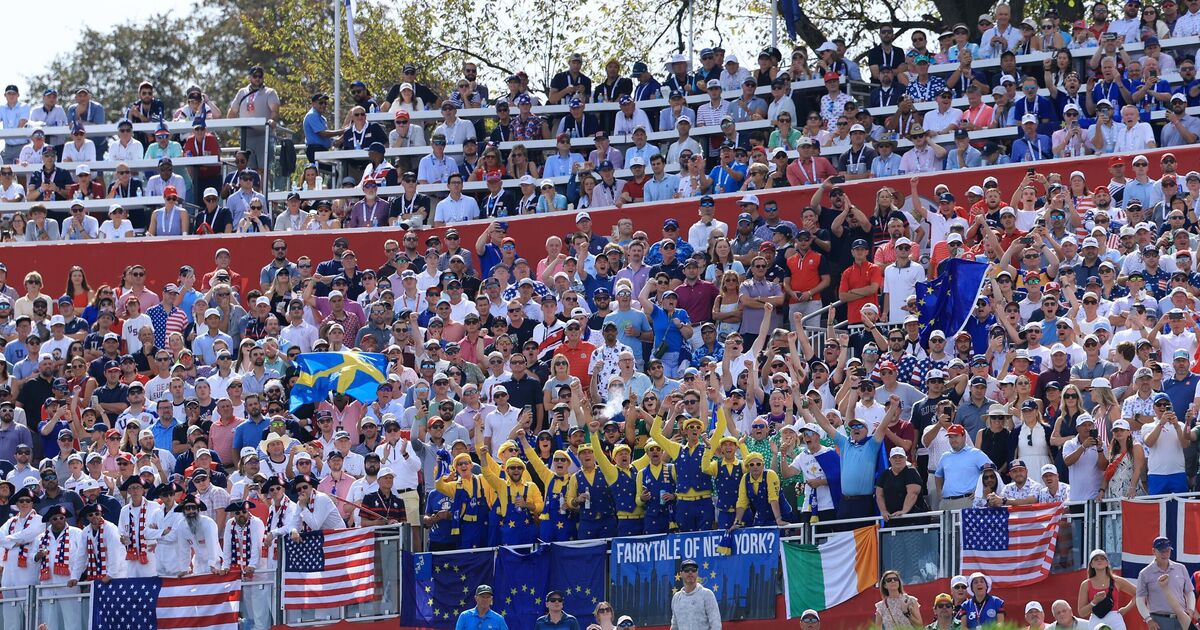 Ryder Cup brawl sees fans launch wild fistfight in | Golf News