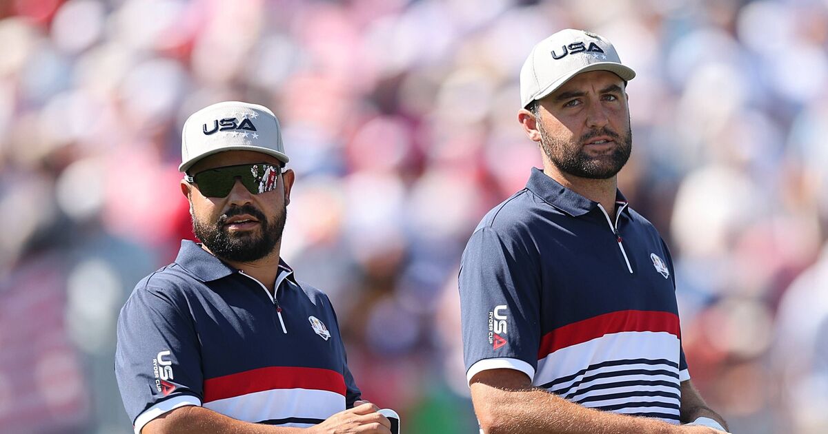 Scottie Scheffler and JJ Spaun suck up to Donald | Golf News