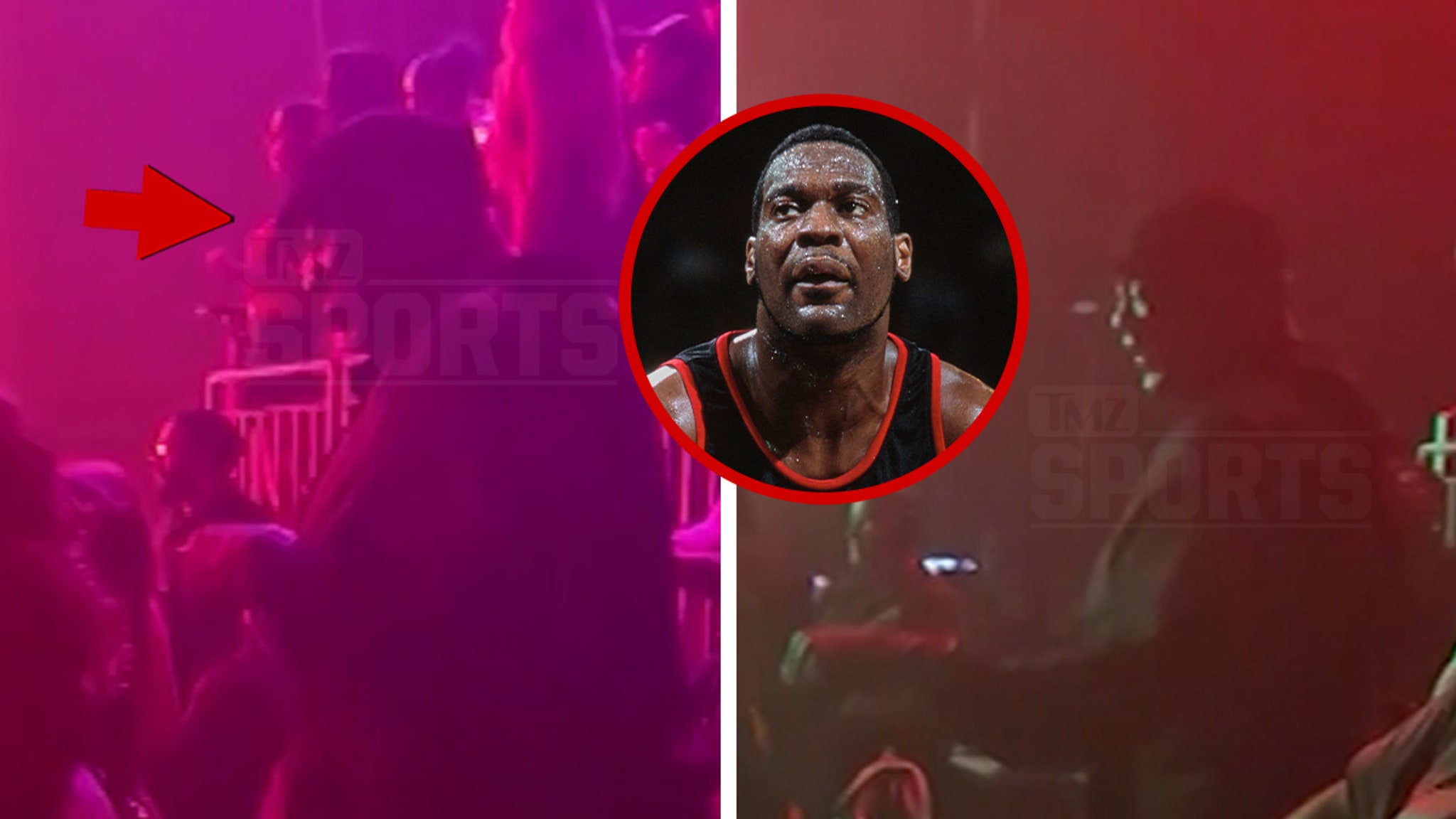 Shawn Kemp Hits Lil Wayne Concert Night Before