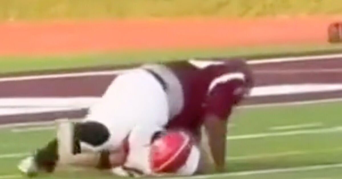 Teen football star left with broken spine after | NFL News