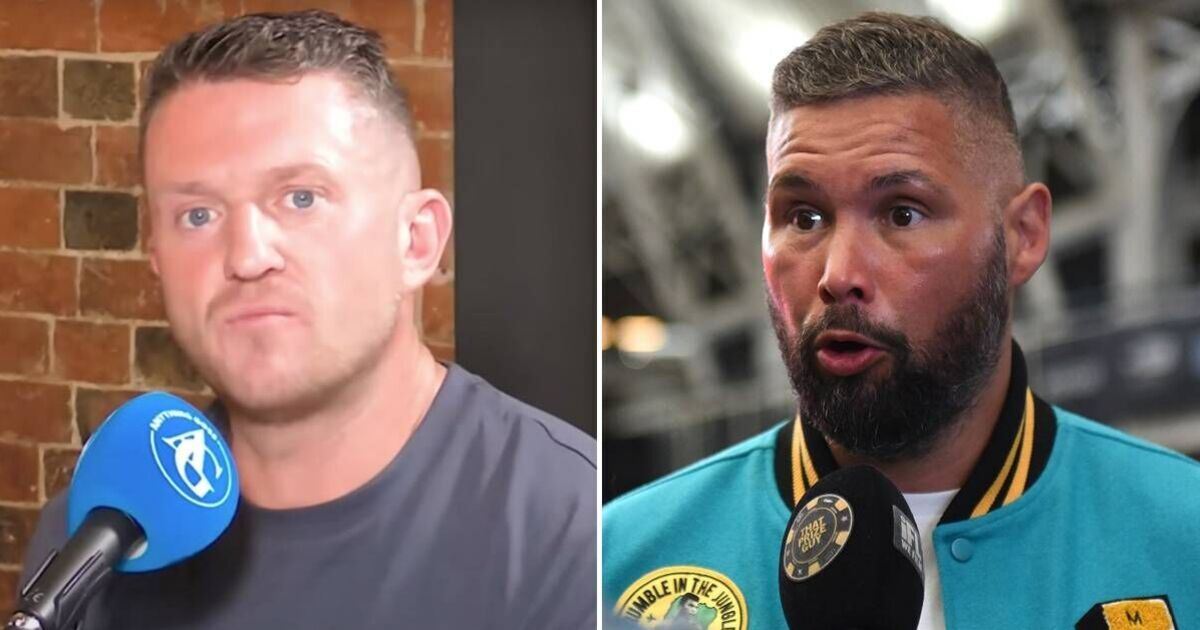 Tommy Robinson rips into Tony Bellew in scathing | Boxing News