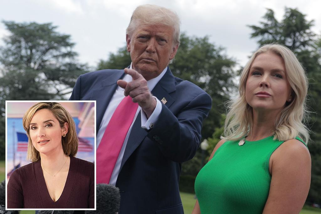 Trump, Karoline Leavitt bash CBS News' Margaret | Gossip Wire