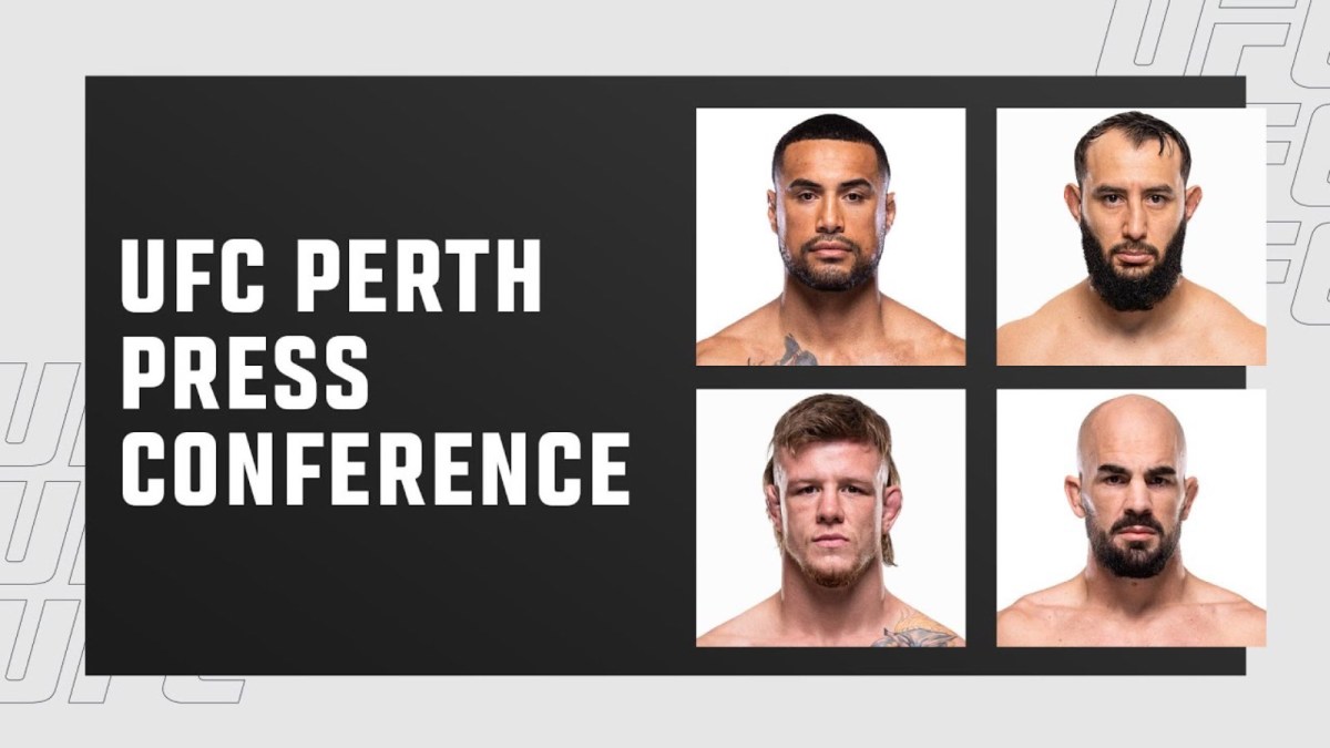 UFC Perth Pre-Fight Press Conference