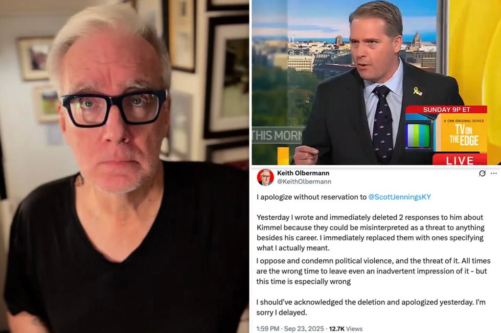Unhinged Keith Olbermann admits he was 'especially | Gossip Wire