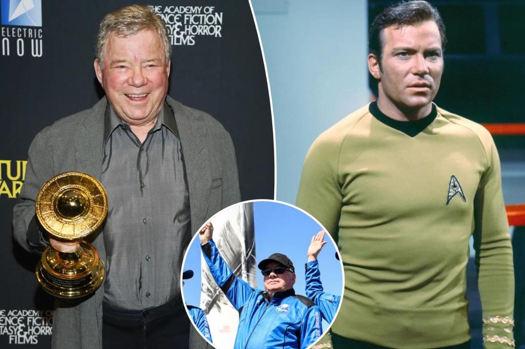 William Shatner rushed to hospital after suffering
