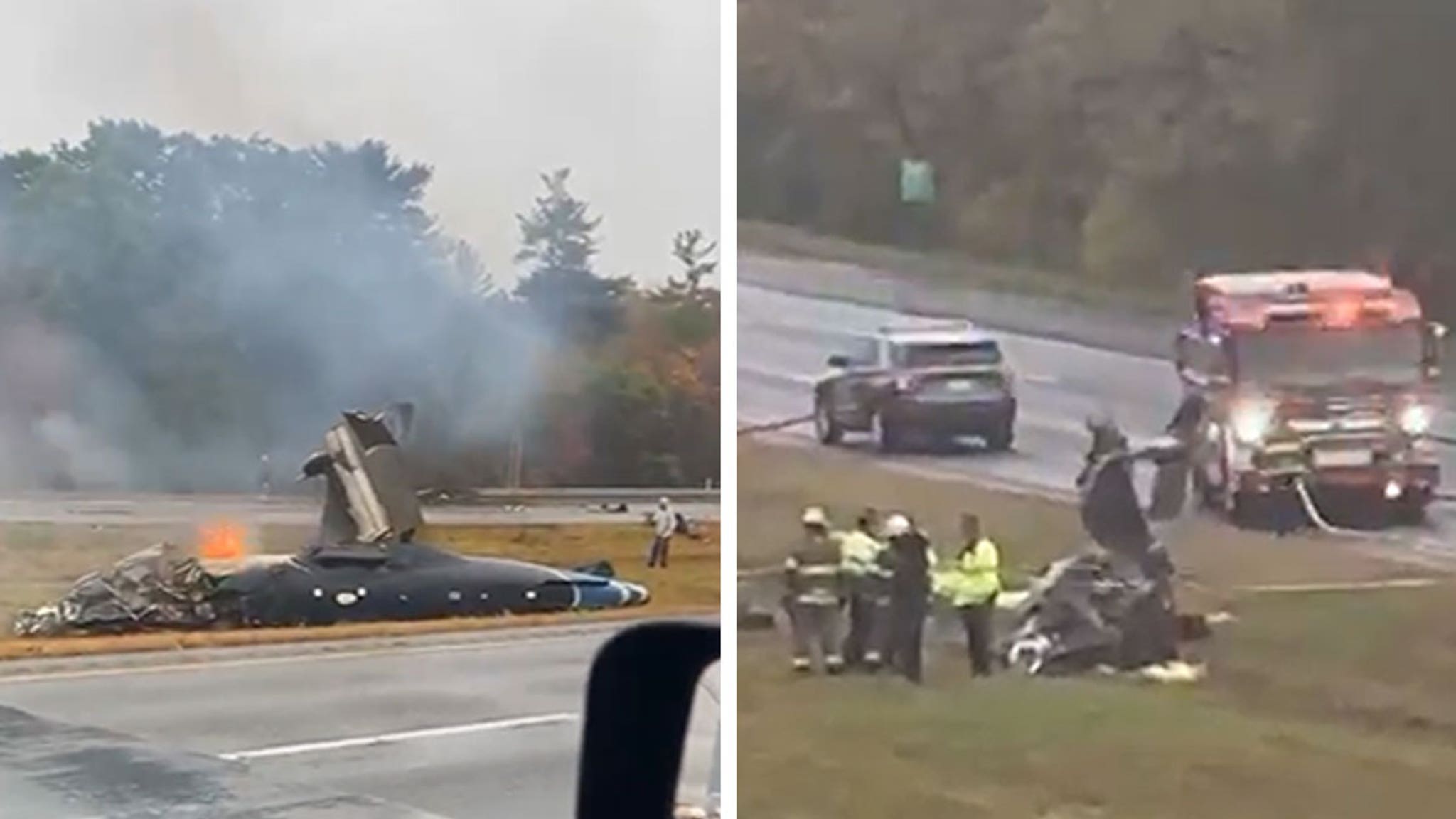 2 eliminateed in Plane Crash on Massachusetts Highway,