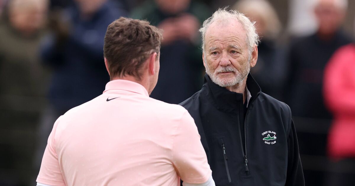 Bill Murray drops Bob MacIntyre in it over | Golf News