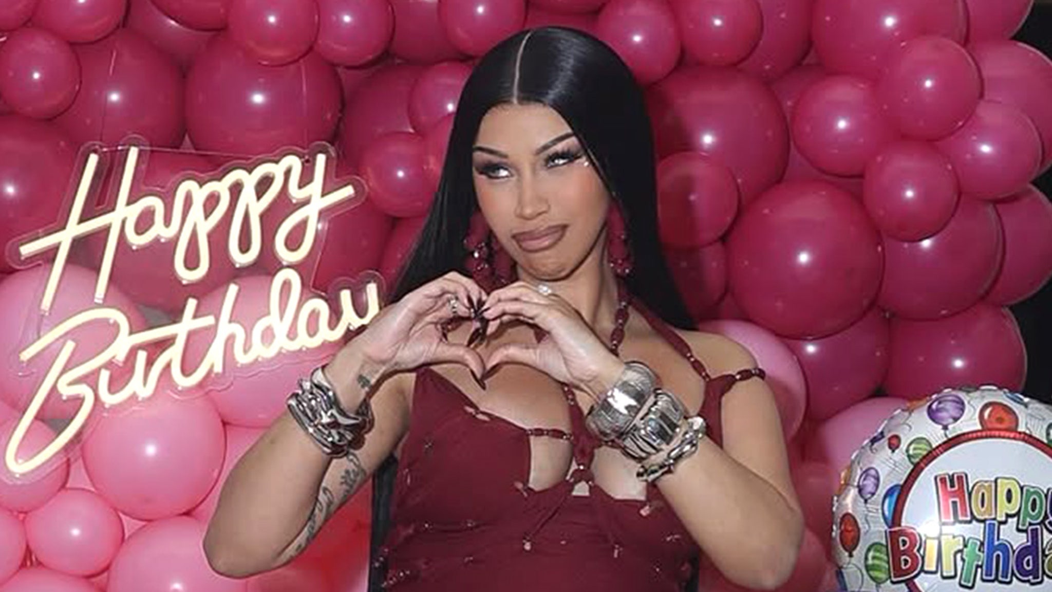 Cardi B Celebrates 33rd Birthday In Style,