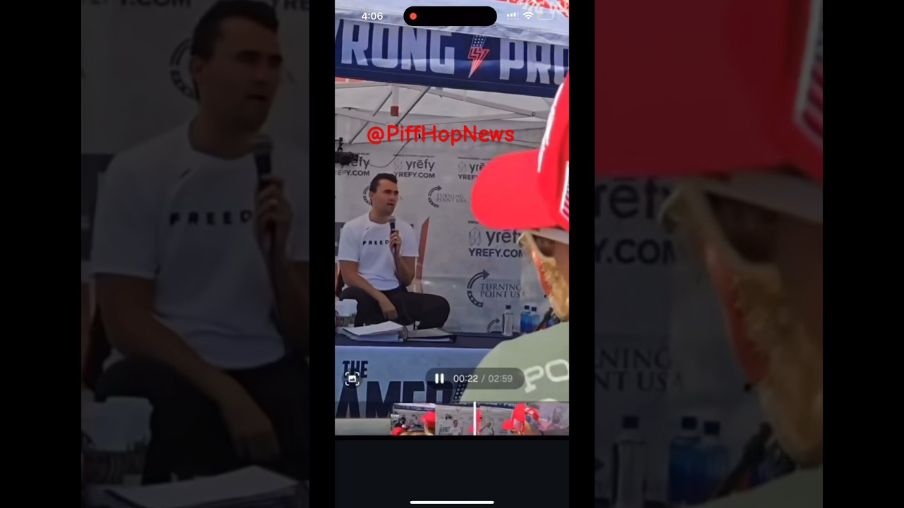 #charliekirk  SHOT! Shooter caught! Just happened!