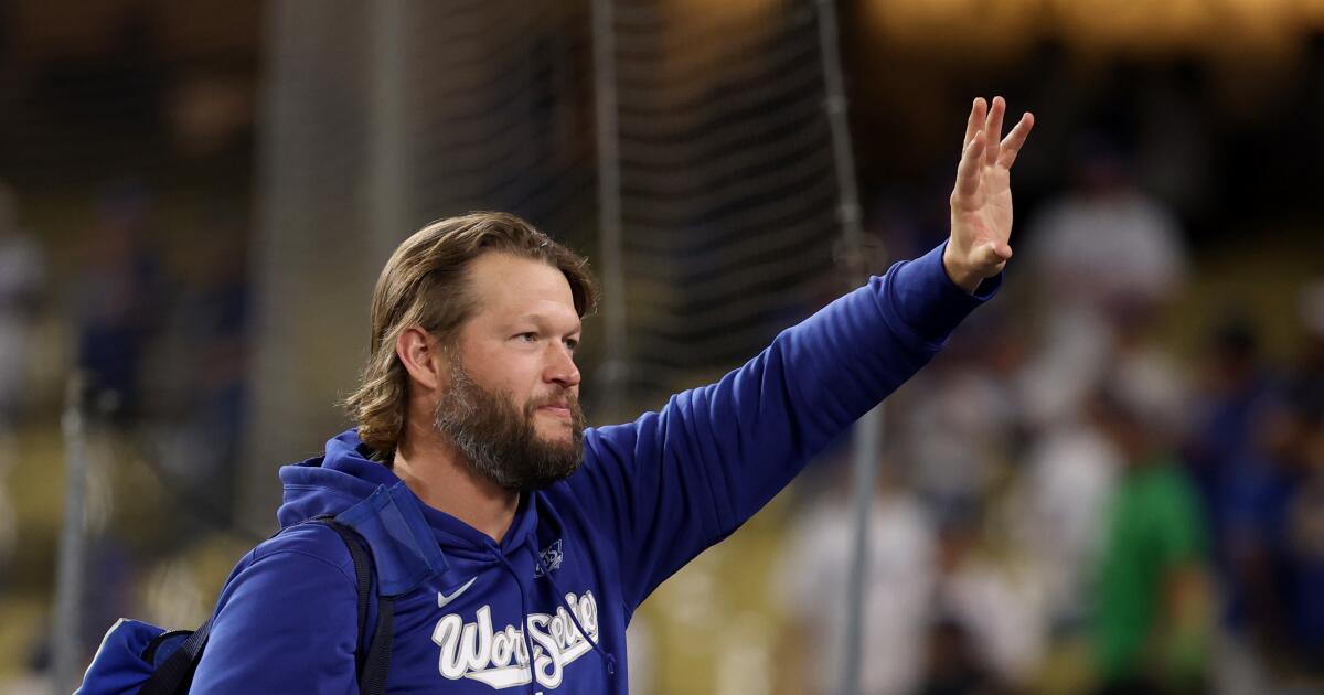 Clayton Kershaw on his final game night at Dodger