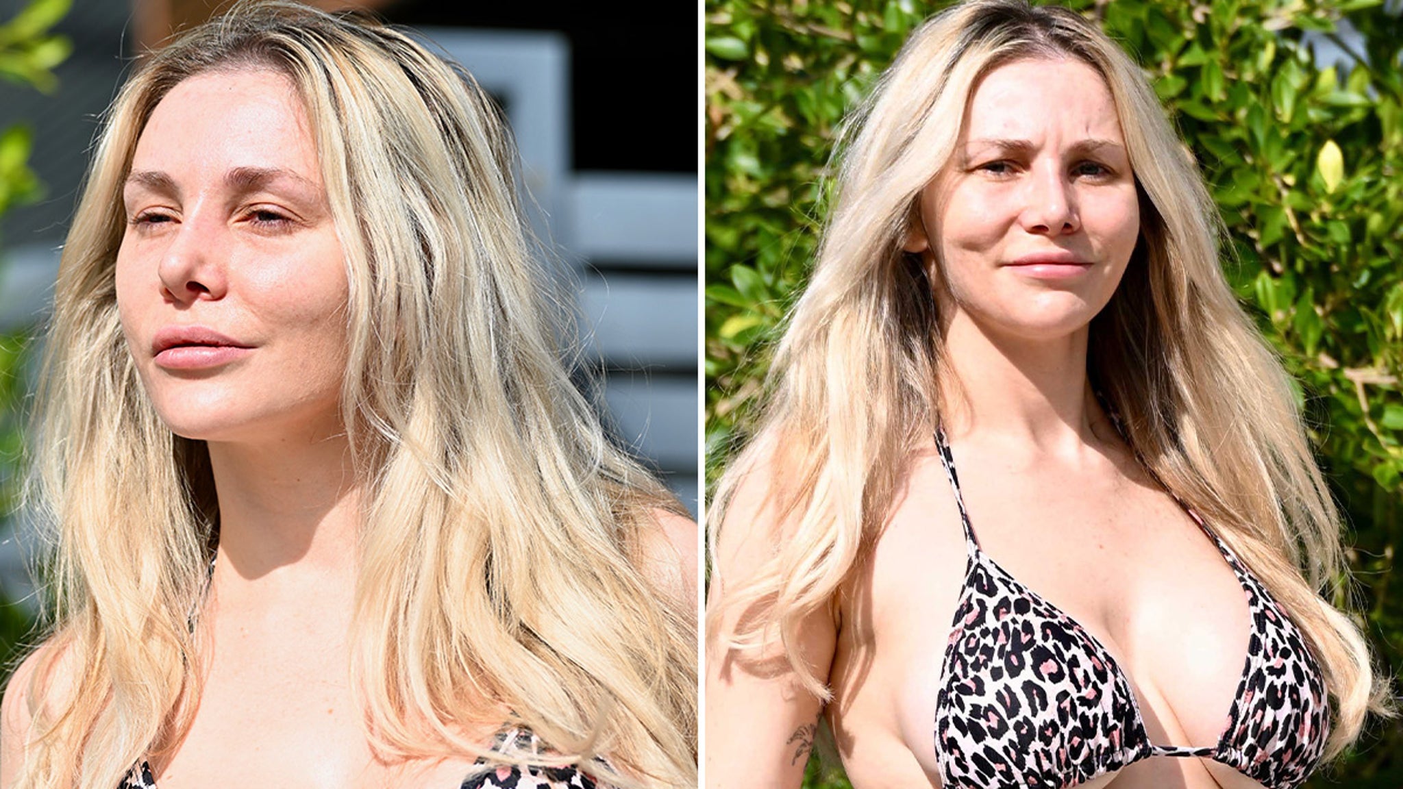 Courtney Stodden Shows Off Nose Job While Taking