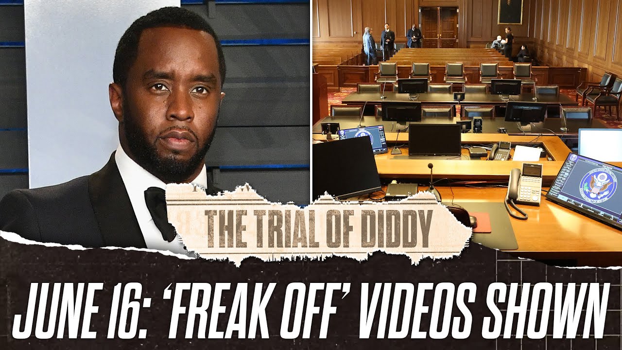 Diddy In Court: June 16 - 'Freak Off' Videos Shown