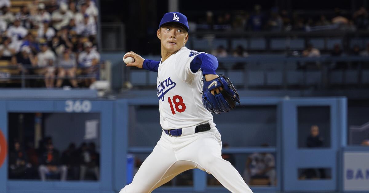 Dodgers' pitching in a good place ahead of