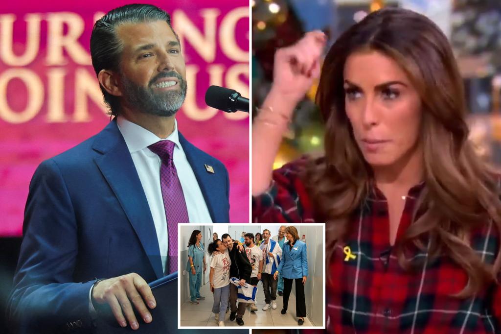 Don Jr. eggs on 'The View' host Alyssa Farah | Gossip Wire