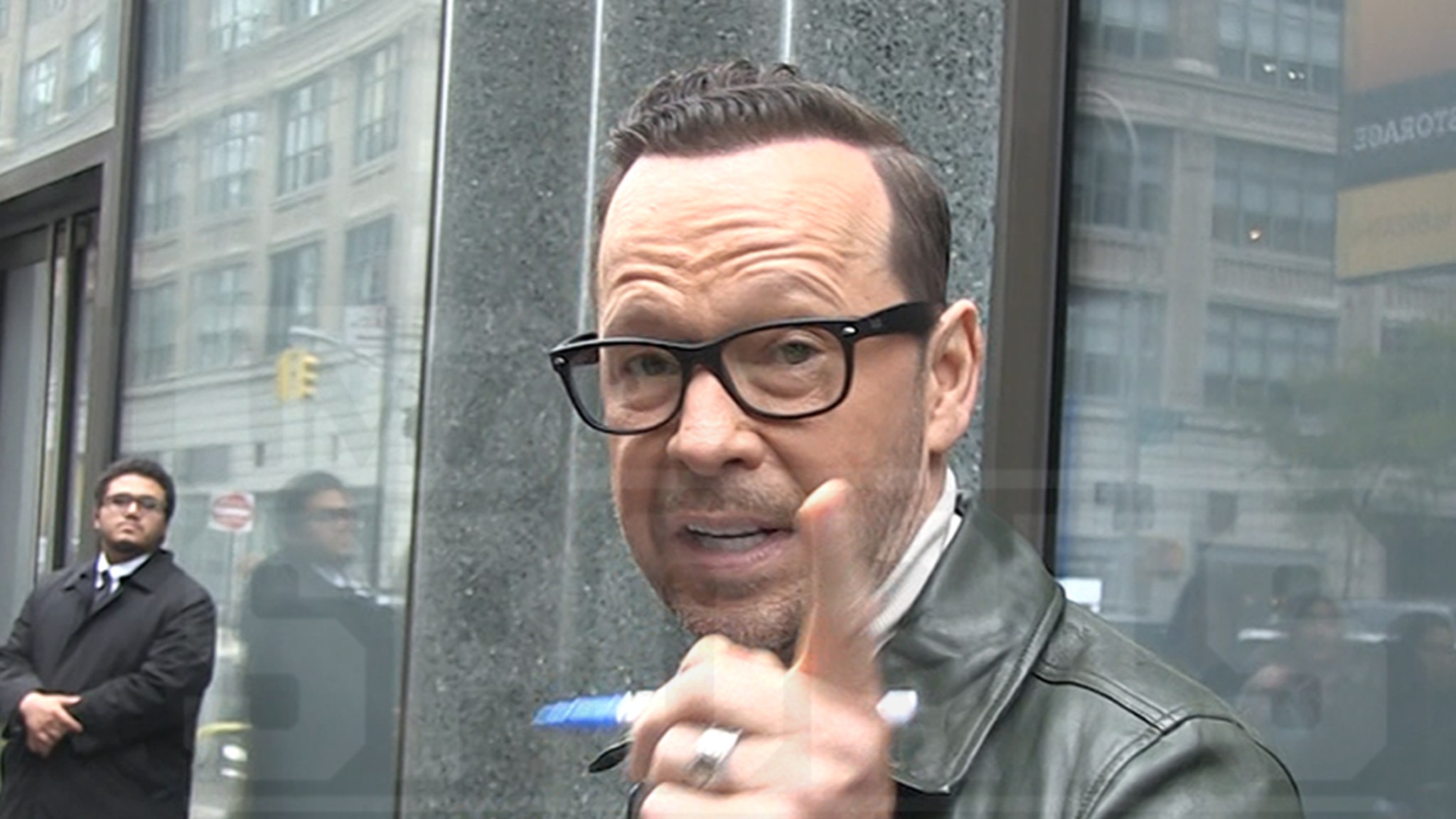 Donnie Wahlberg Says Drake Maye, Patriots Defense