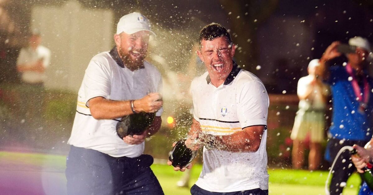 Europe Ryder Cup party included 240 bottles of | Golf News