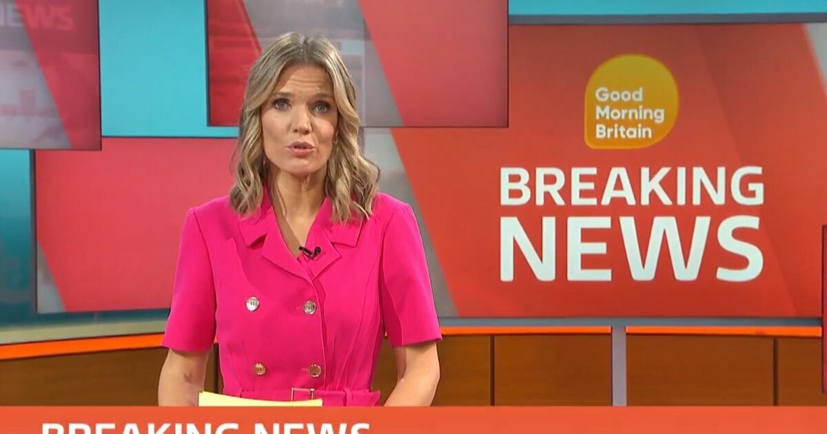 GMB halted for urgent 'breaking news' as Charlotte | UK News