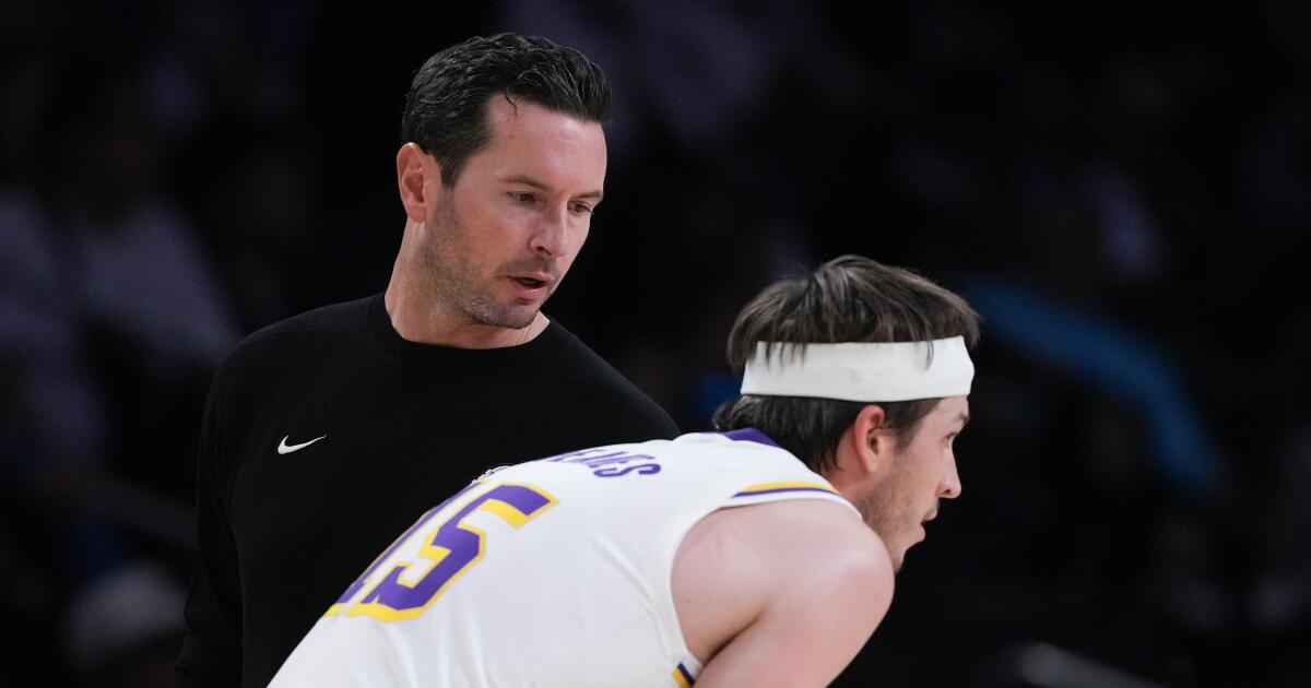 JJ Redick isn't overly concerned about Lakers'