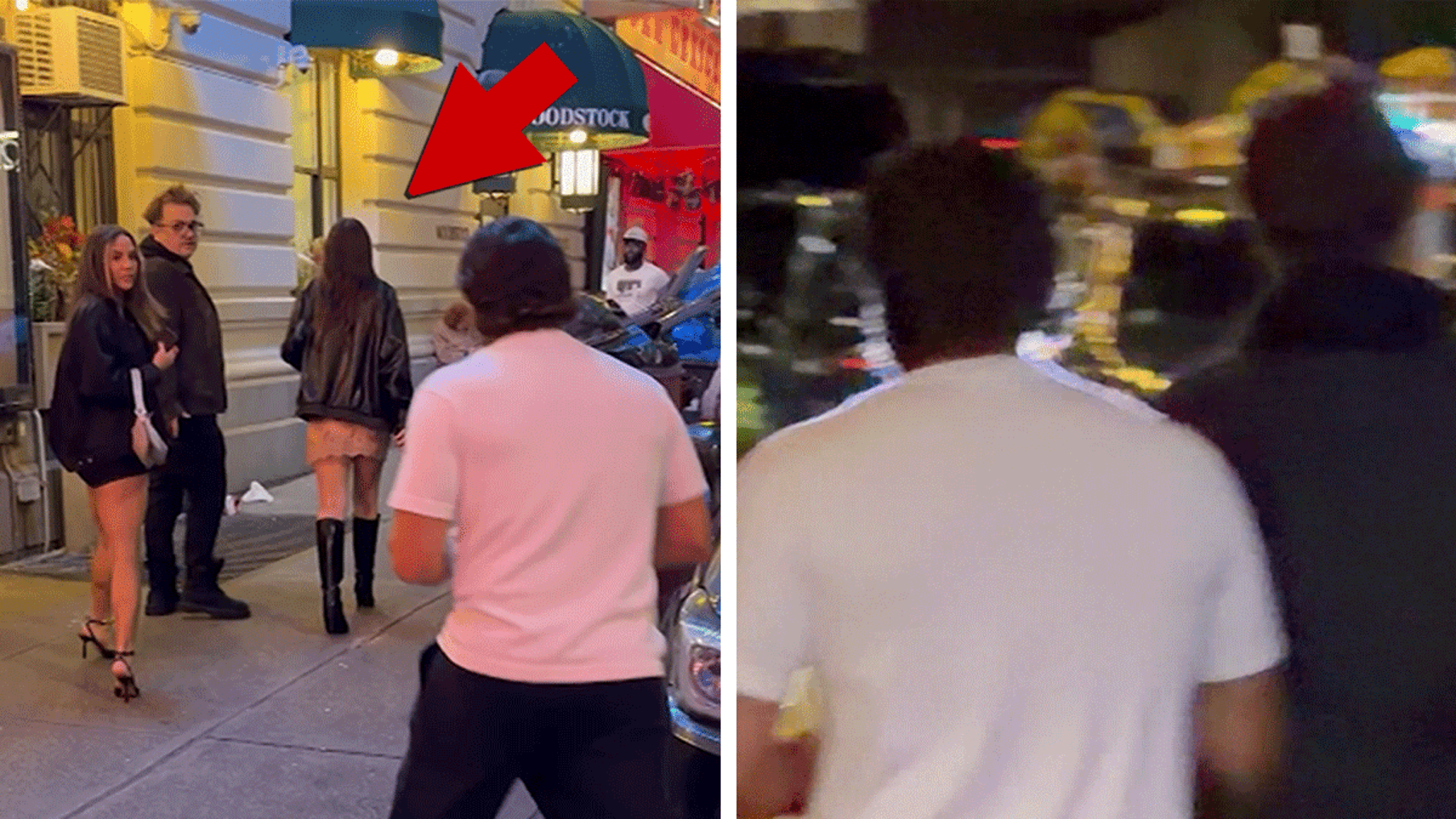 Jonathan Davino Out with Group of Women After
