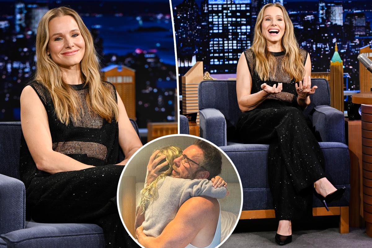 Kristen Bell appears on 'Tonight Show' after