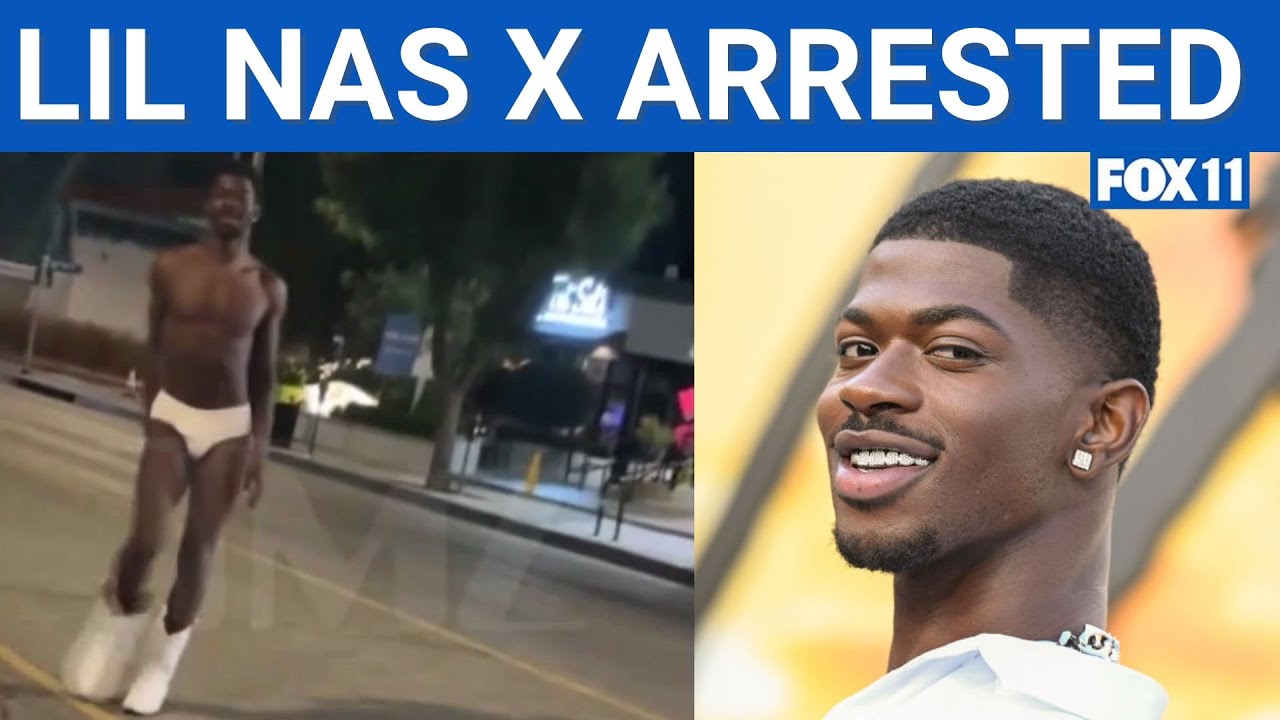Lil Nas X parades around Studio City in underwear,