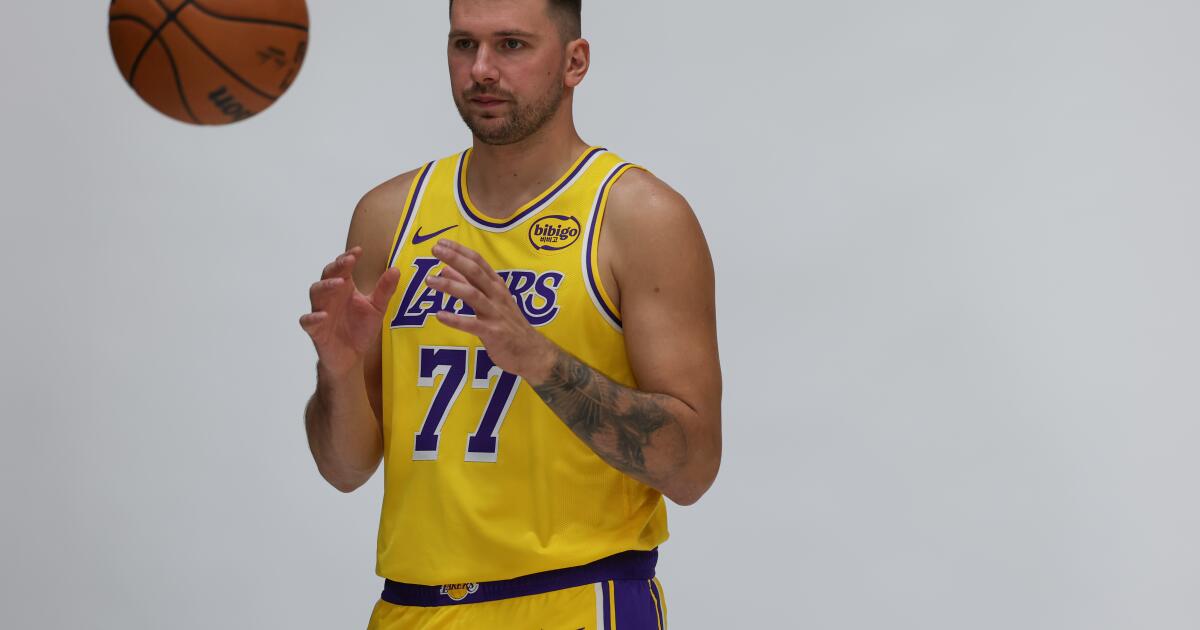 Luka Doncic will not play this weekend in Lakers'
