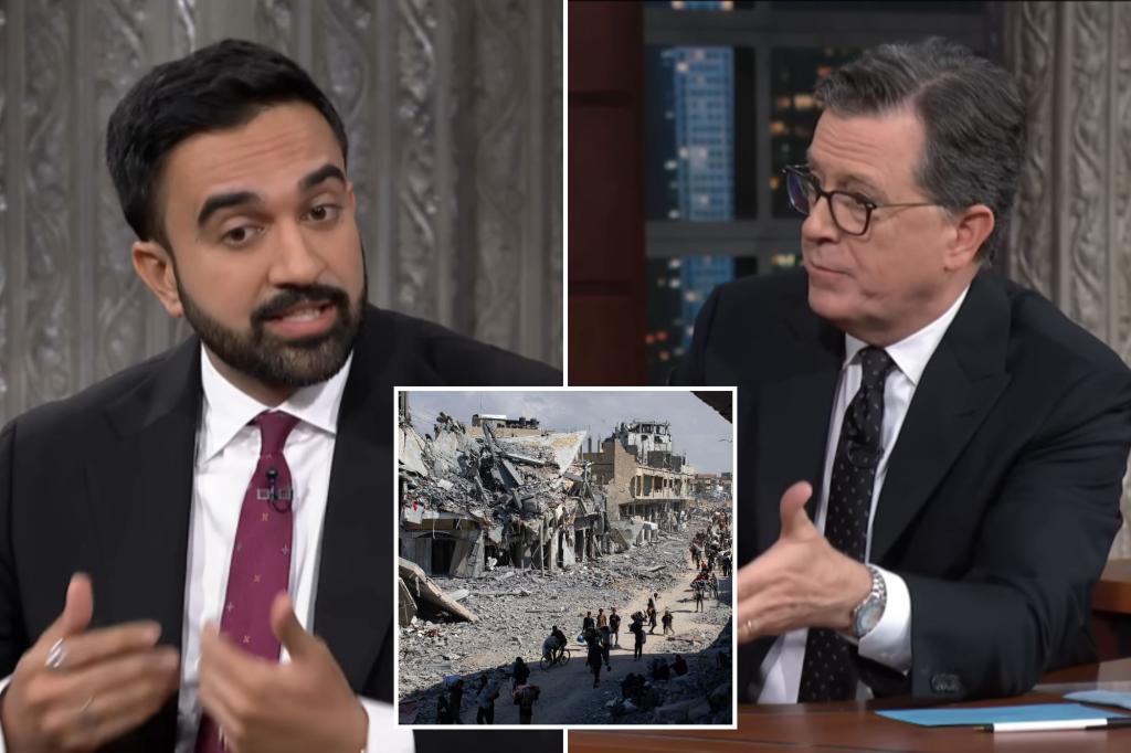 Mamdani says Colbert show shocked him when | Gossip Wire