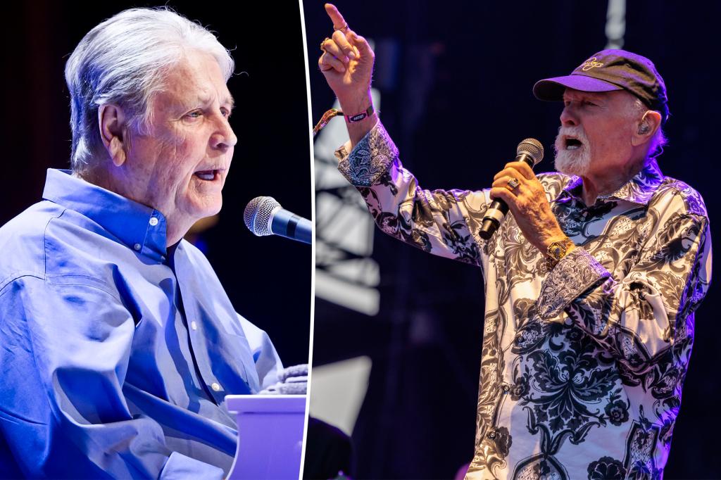 Mike Love gets emotional during tribute to Brian