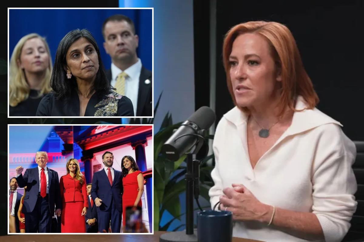 MSNBC's Jen Psaki jokes Usha Vance is afraid of | Gossip Wire