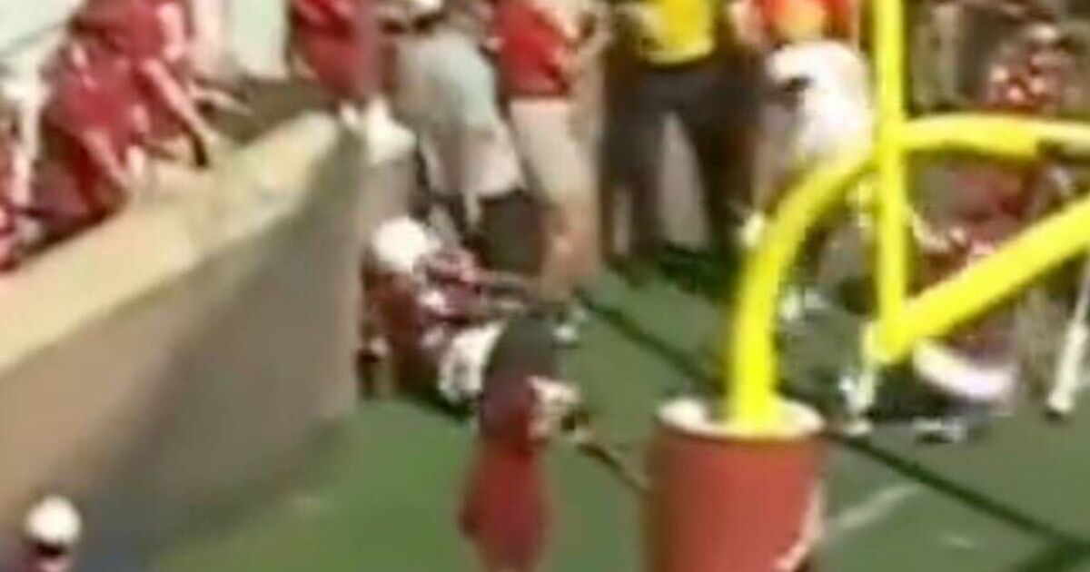 NFL hopeful suffers scary injury after crashing | NFL News