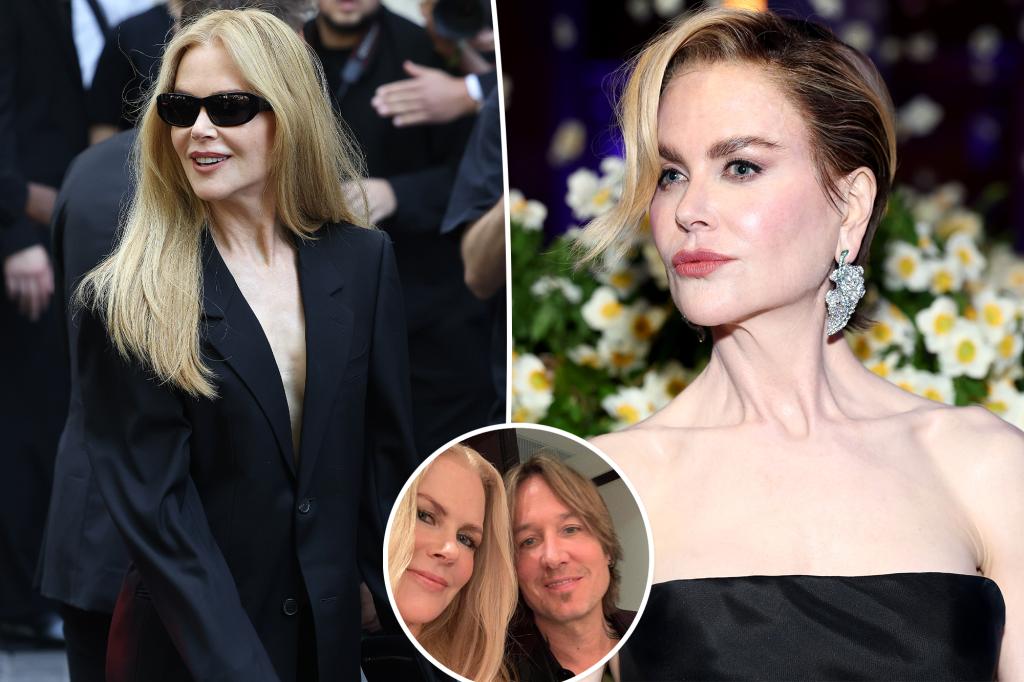 Nicole Kidman spotted for the first time since