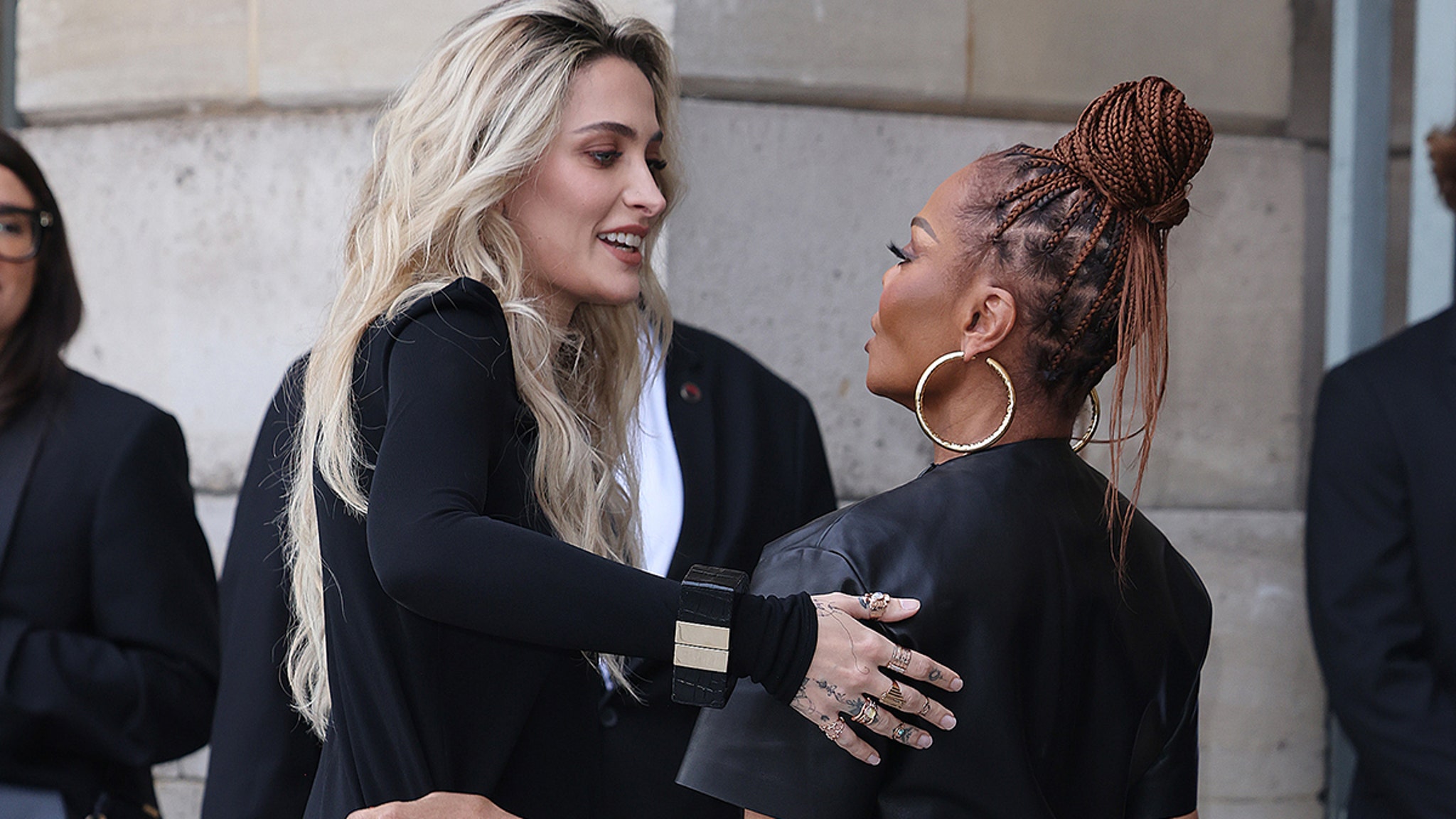 Paris and Janet Jackson Reunite at Paris Fashion