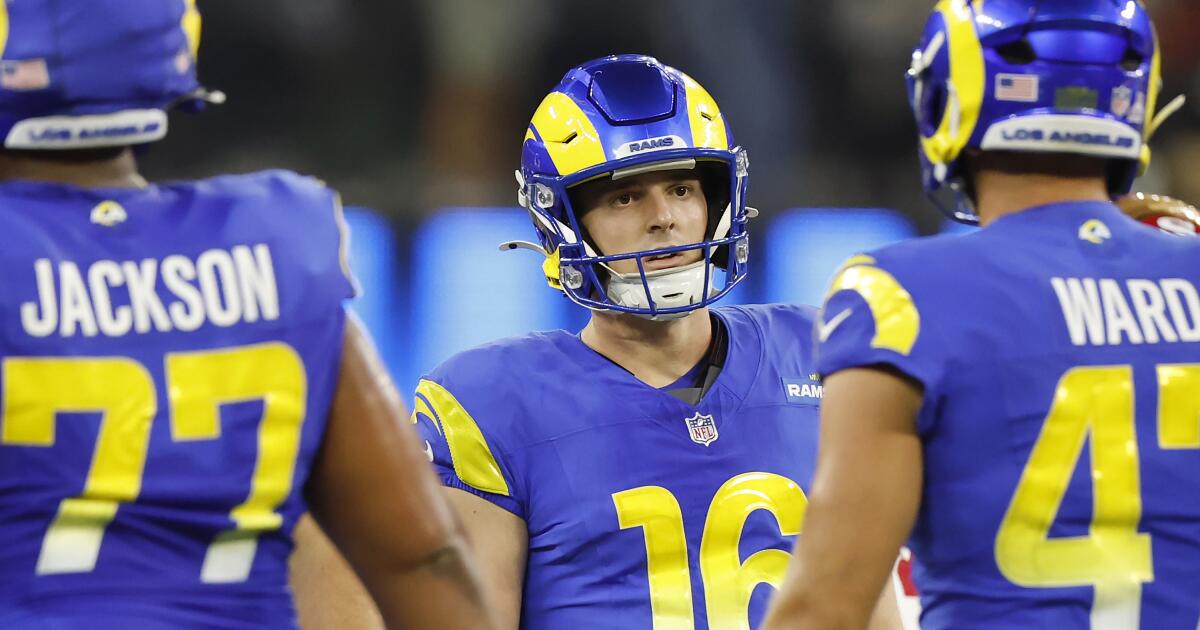 Sean McVay determined to fix Rams' kicking issues