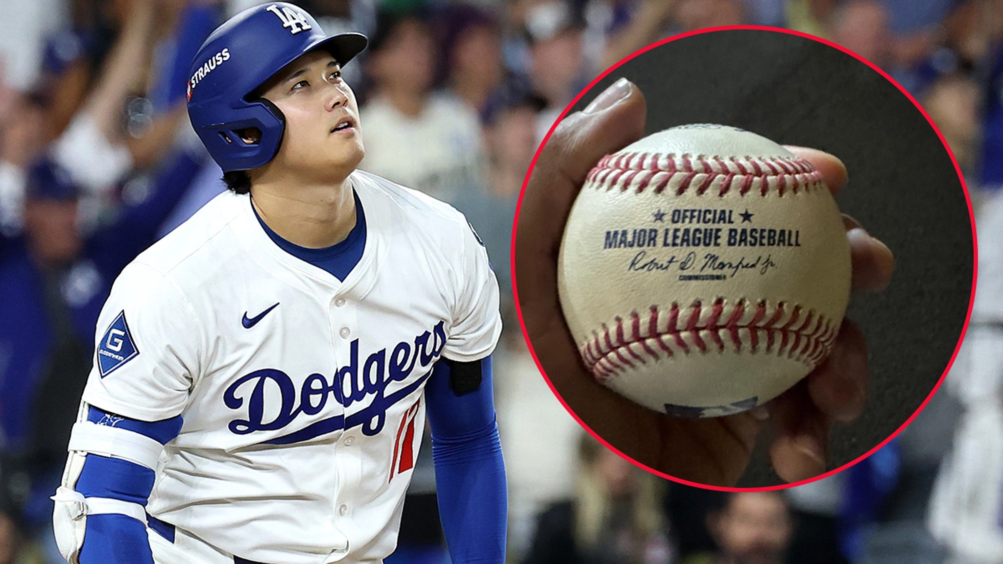 Shohei Ohtani NLCS Game 4 HR Balls Worth '$3