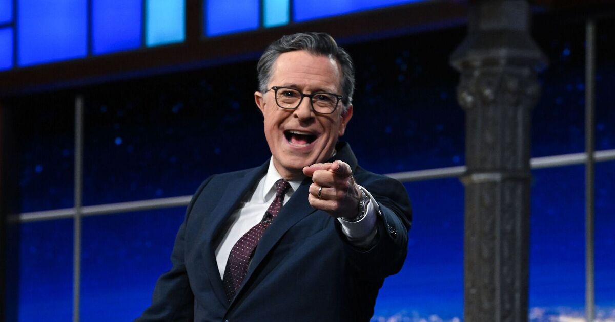 Stephen Colbert hits out at Trump's 'abuse of | TV Shows