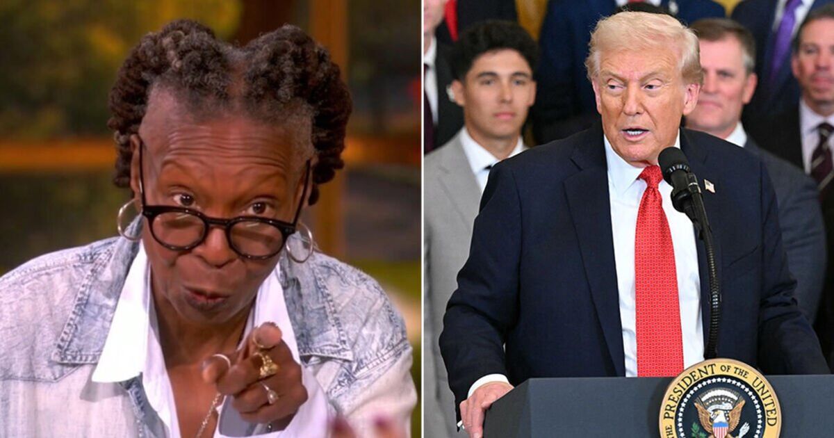 The View's Whoopi Goldberg rages over White House | TV Shows