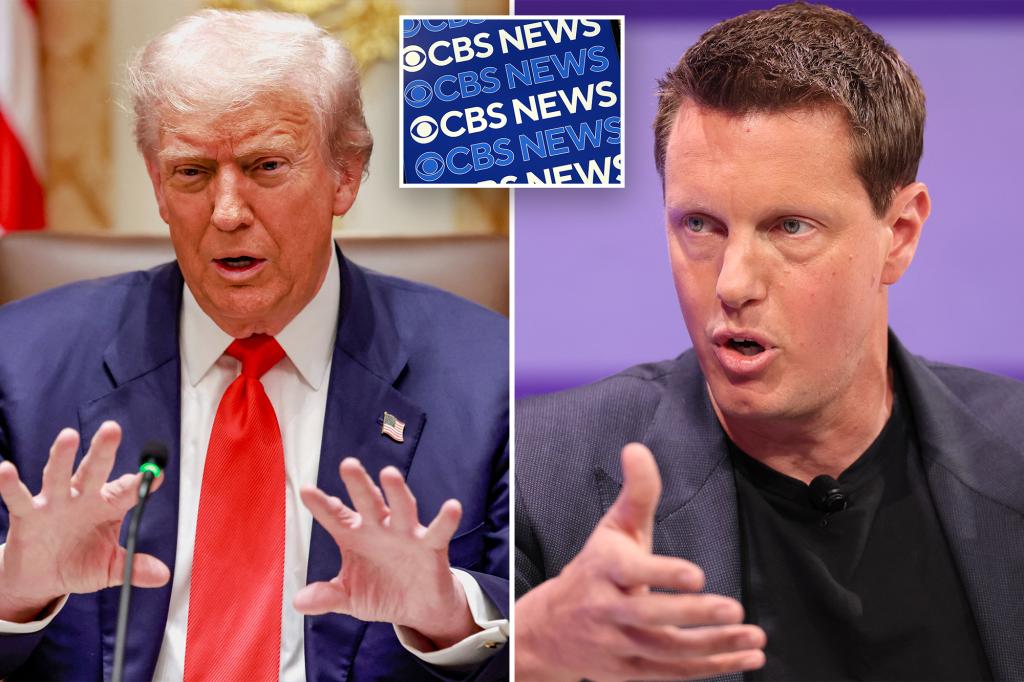 Trump says CBS under David Ellison will be | Gossip Wire