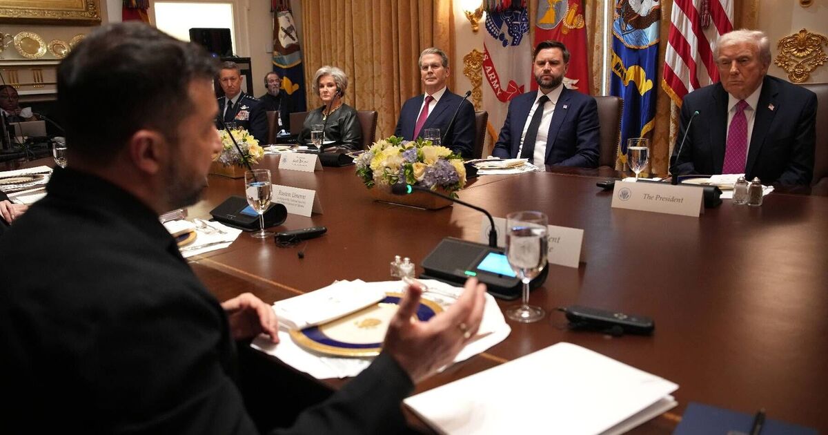 Trump Zelensky meeting descends into chaos - World | Political News