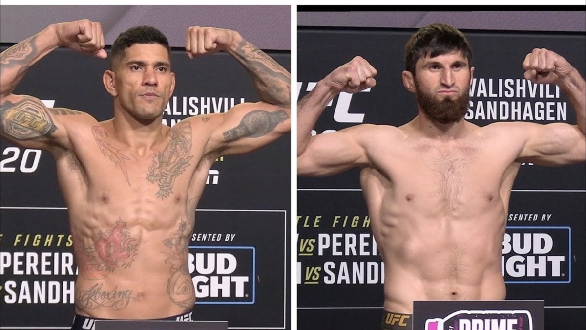 UFC 320 main event weigh-in video: Magomed