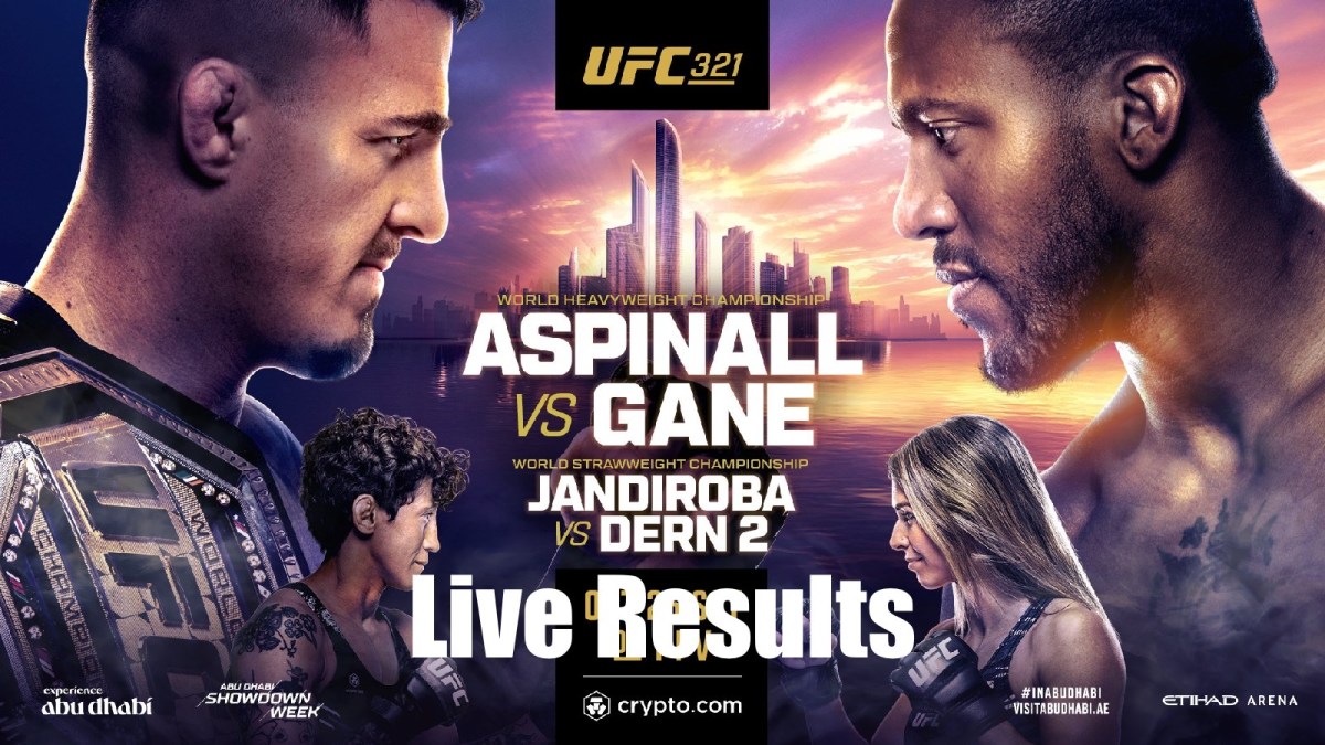UFC 321: Aspinall vs. Gane Live Results and