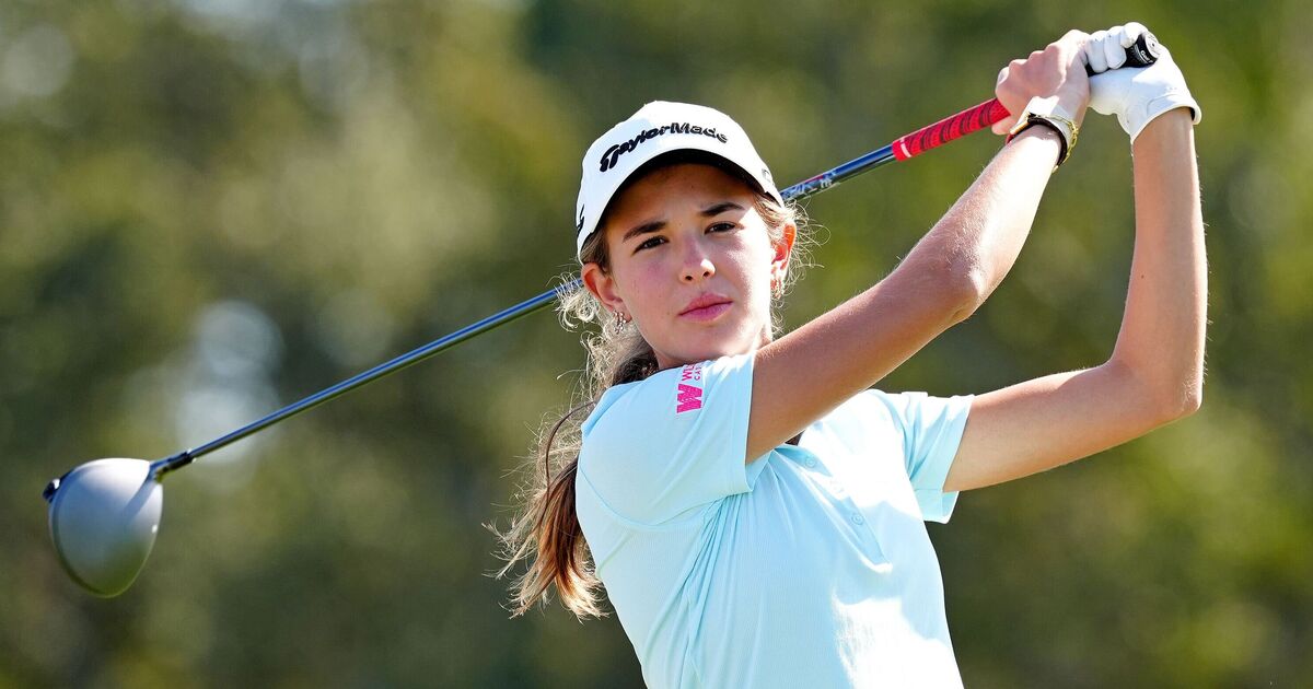 Kai Trump's caddie sends out message after | Golf News