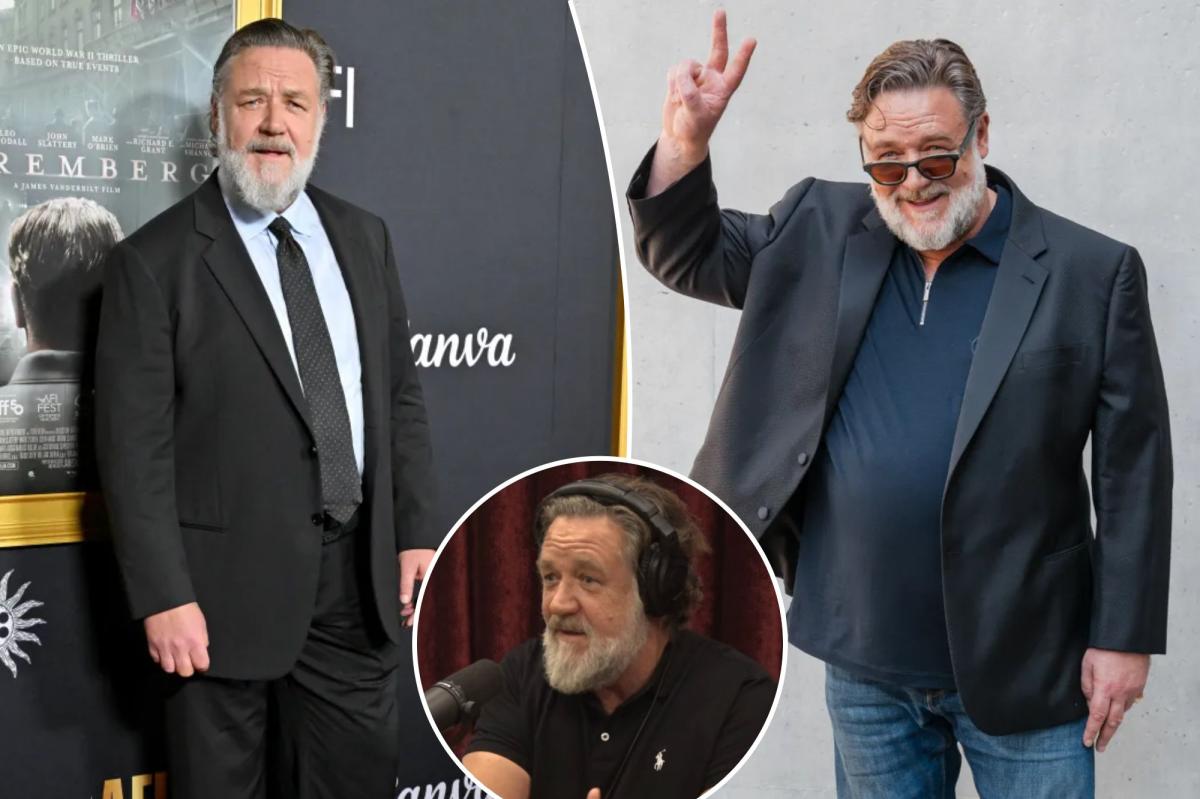 Russell Crowe credits Ways2Well for drastic weight