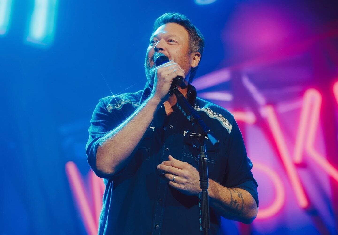 Blake Shelton Kicks Off Las Vegas Residency With | Gossip Wire News
