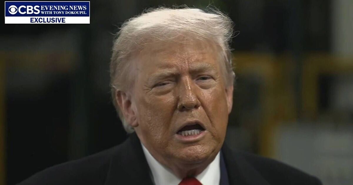 Donald Trump gives harsh advice to CBS anchor Tony | TV Shows