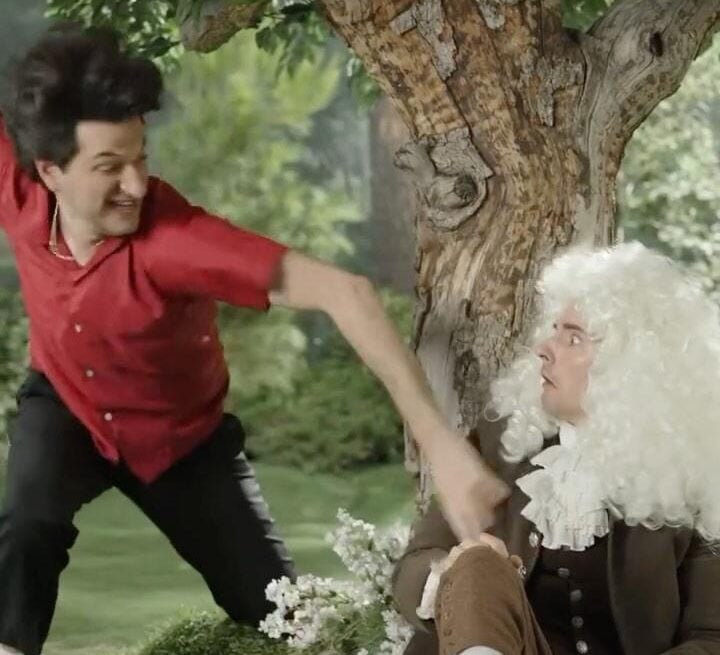 Fireball Whisky’s Isaac Newton Ad Outtakes Spark | Gossip Wire News