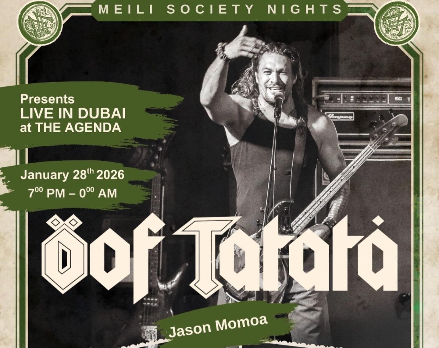 Jason Momoa Announces First Ever Live Show In | Gossip Wire News