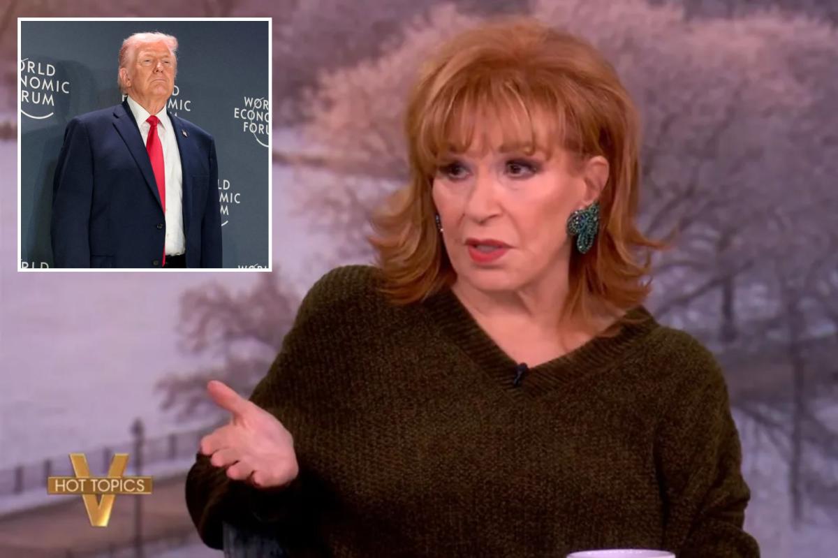 Joy Behar wants legacy to be getting Trump out of | Gossip Wire