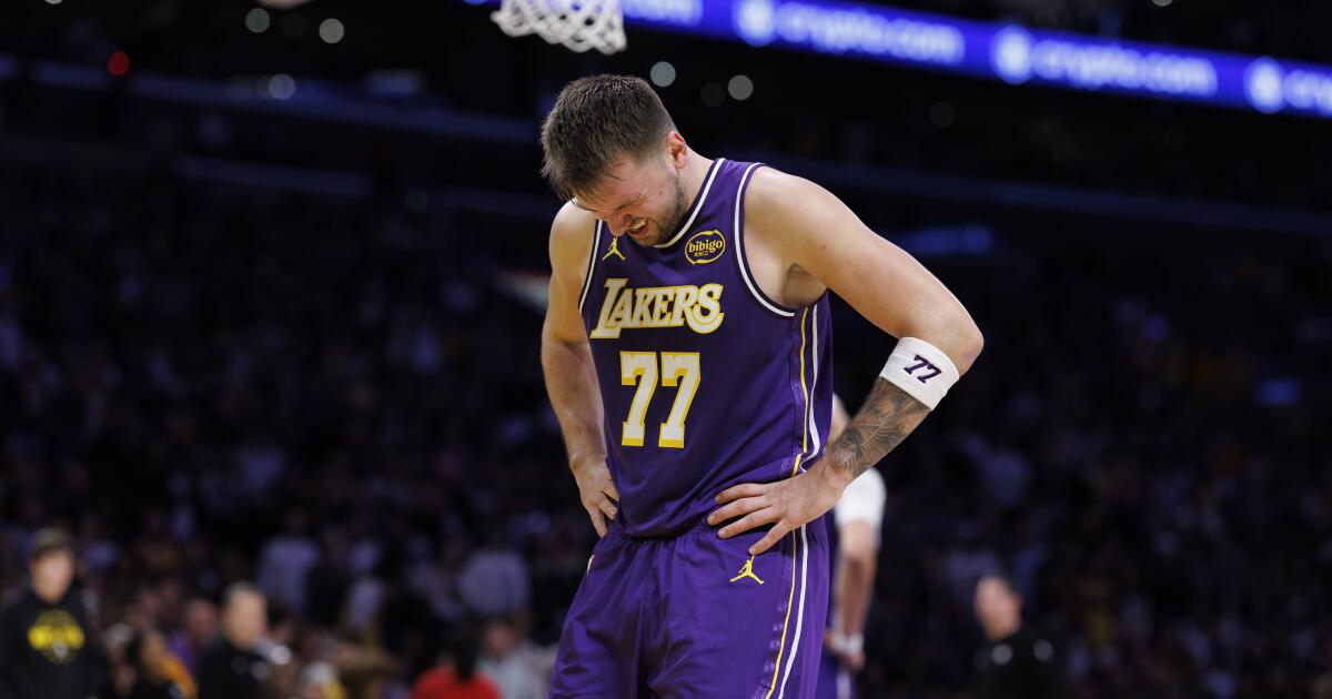 Lakers star Luka Doncic to miss Saturdays game at