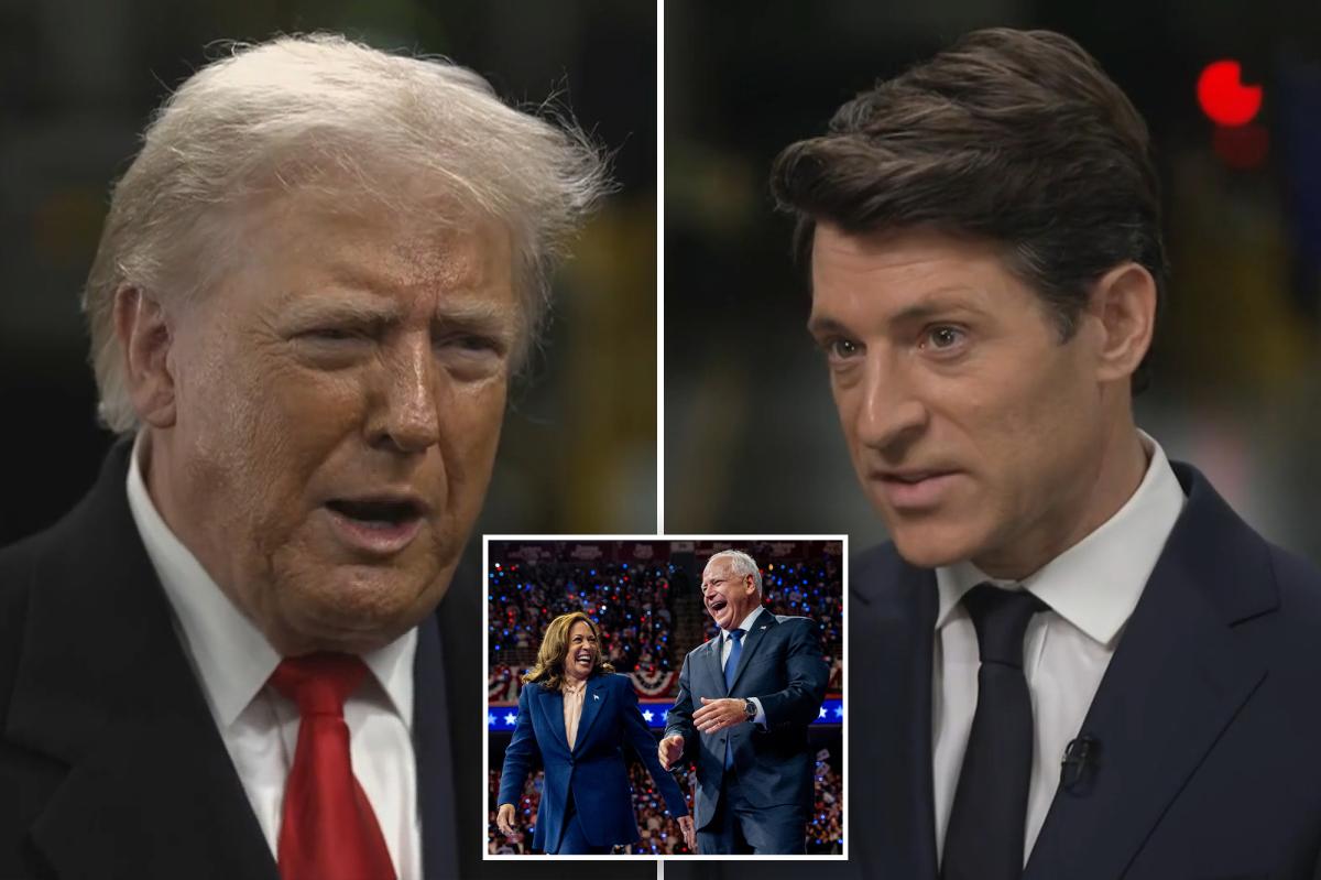Trump to CBS News Tony Dokoupil: Im the reason | Gossip Wire